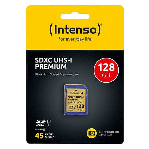 Produktbild Speicherkarte - Intenso SD Card UHS-I SDXC Speicherkarte 128 GB