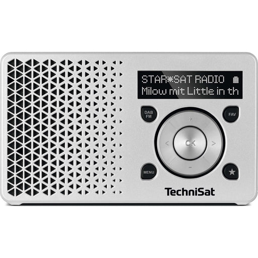 Produktbild Digitalradio (DAB+) - Technisat DIGITRADIO 1 Radio weiß/silber