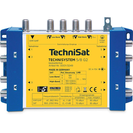 Produktbild SAT-Multischalter - Technisat TechniSystem 5/8 G2 Multischalter