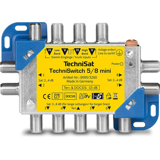 Produktbild SAT-Multischalter - Technisat TechniSwitch 5/8 mini Multischalter