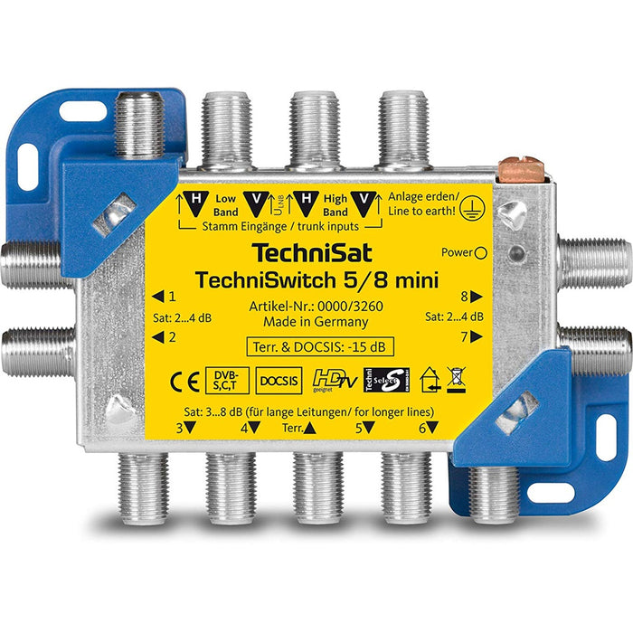 Technisat TechniSwitch 5/8 mini Multischalter