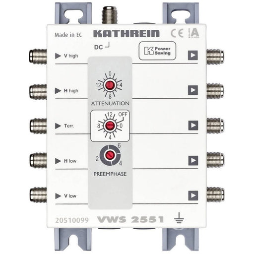 Produktbild SAT-Multischalter - Kathrein VWS 2551 Verteilnetzverstärker weiß