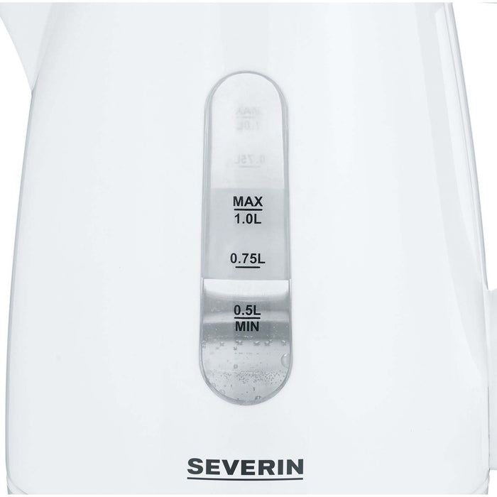 Severin WK 3411 Wasserkocher 1,0 L weiß