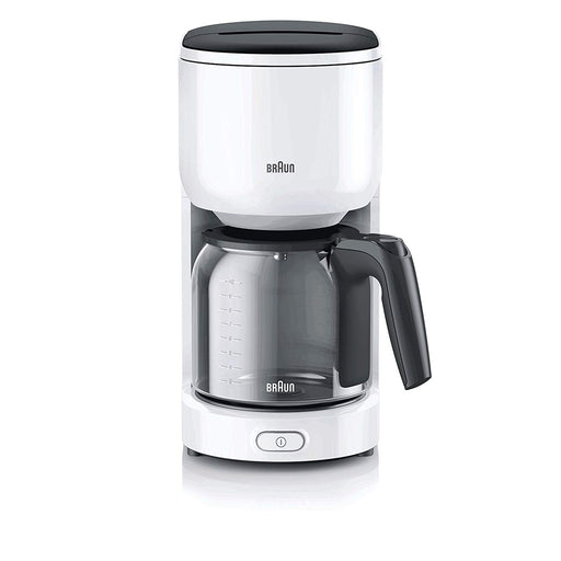 Produktbild Filterkaffeemaschine - Braun KF 3100 Filterkaffeemaschine weiß