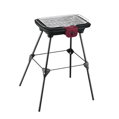 BG90F5 Elektro-Standgrill schwarz / burgund