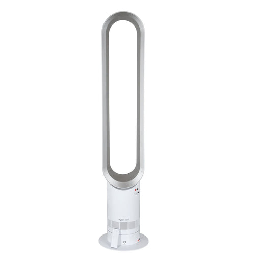 Produktbild Turmventilator - Dyson AM07 Air Multiplier weiß/silber Silber, Weiß, Flur, ABS Synthetik, 64 dB, 81 m³