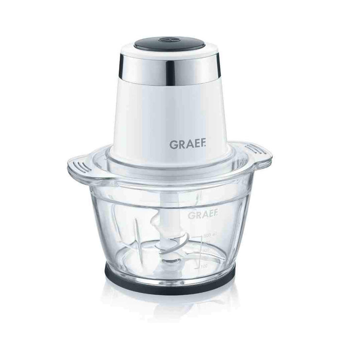 Graef CH501EU Zerkleiner weiß/glas