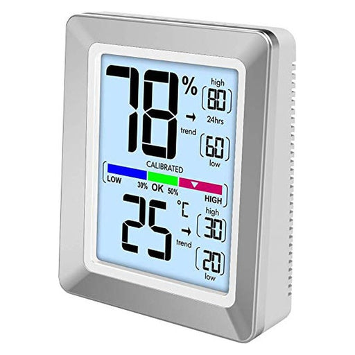 Produktbild Hygrometer - Technoline WS 9460 Raumklimastation silber