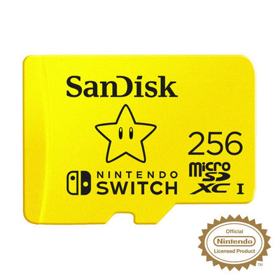 microSDXC UHS-I Speicherkarte 256GB für Nintendo Switch