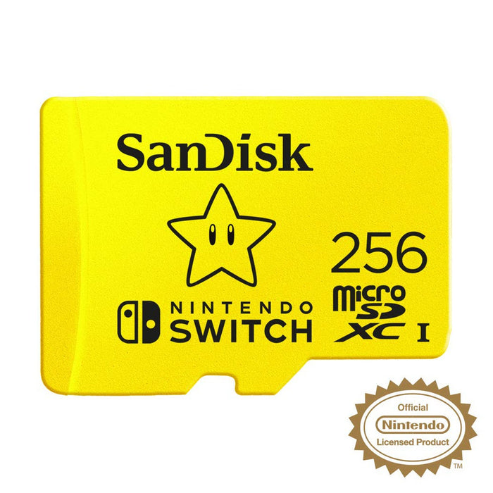 SanDisk microSDXC UHS-I Speicherkarte 256GB für Nintendo Switch