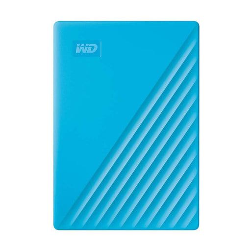 Produktbild externe HDD-Festplatte - WD My Passport 4TB ext. Festplatte blau