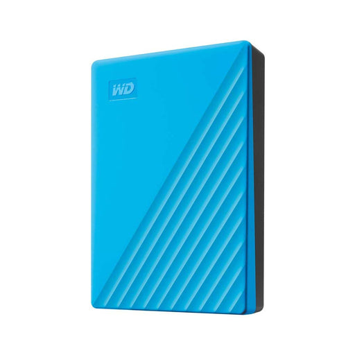 Produktbild externe HDD-Festplatte - WD My Passport 4TB ext. Festplatte blau