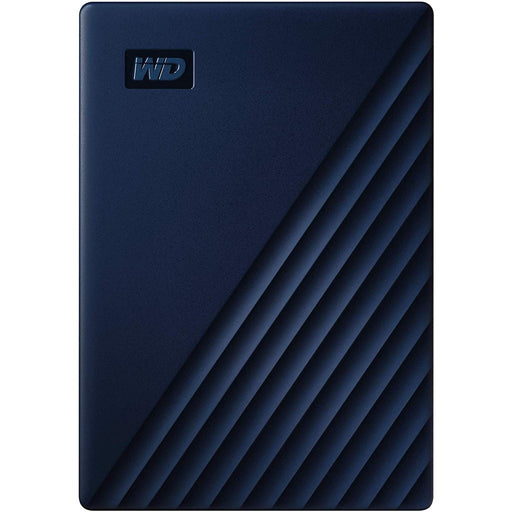 Produktbild externe HDD-Festplatte - WD My Passport for Mac 5TB ext. Festplatte blau