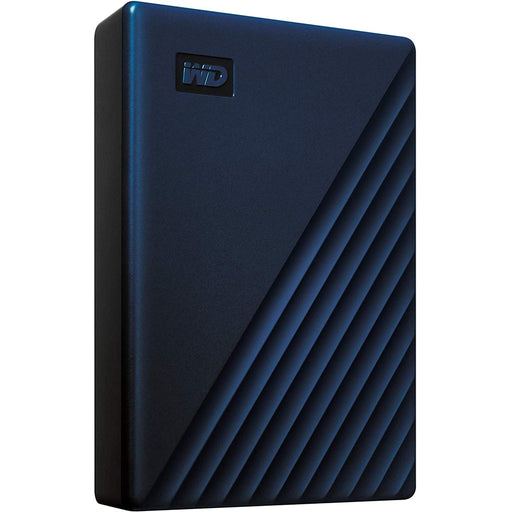 Produktbild externe HDD-Festplatte - WD My Passport for Mac 5TB ext. Festplatte blau