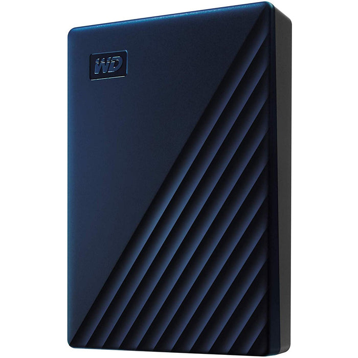 WD My Passport for Mac 5TB ext. Festplatte blau