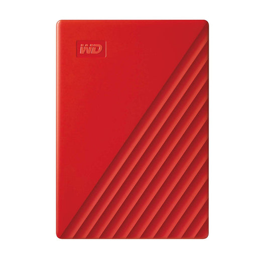 Produktbild externe HDD-Festplatte - WD My Passport ext. Festplatte rot 2TB