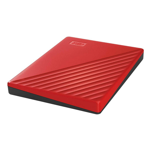 Produktbild externe HDD-Festplatte - WD My Passport ext. Festplatte rot 2TB