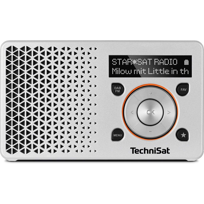 Technisat DIGITRADIO 1 portable weiß/orange
