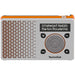 Technisat DIGITRADIO 1 portable weiß/orange