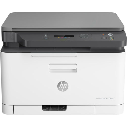 Produktbild Multifunktionsdrucker - HP Color Laserdrucker MFP 178nwg weiß/grau