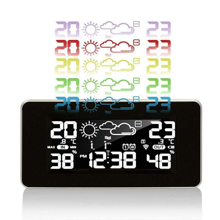 Technoline WS 6445 dig. Wetterstation schwarz