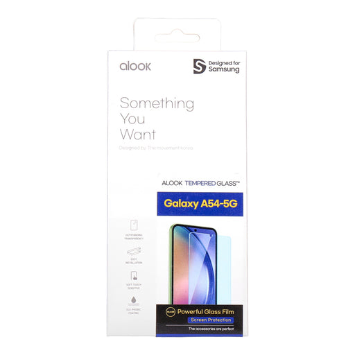 Produktbild Displayschutzglas - Samsung Alook Tempered Glass für A54 Displayschutz transparent