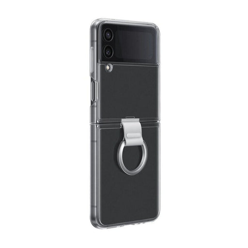 Produktbild Smartphone-Hülle - Samsung Galaxy Z Flip4 Silikon Cover mit Ring transparent