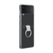 Samsung Galaxy Z Flip4 Silikon Cover mit Ring transparent