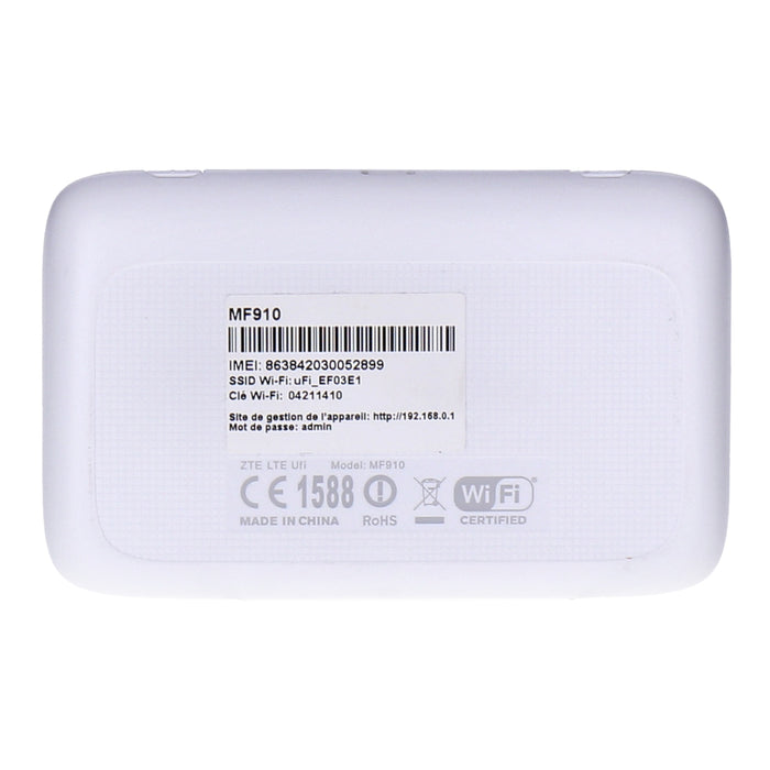 ZTE MF910 4G Wifi weiß