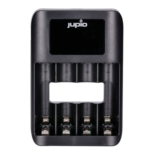 Produktbild USB-Ladegerät - Jupio USB Batterieladegerät für 4x AA  bzw. 4x AAA