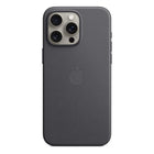 Apple Feingewebe Case mit MagSafe Schwarz passend für iPhone 15 Pro Max