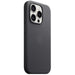 Apple iPhone 15 Pro Max Feingewebe Case schwarz mit MagSafe