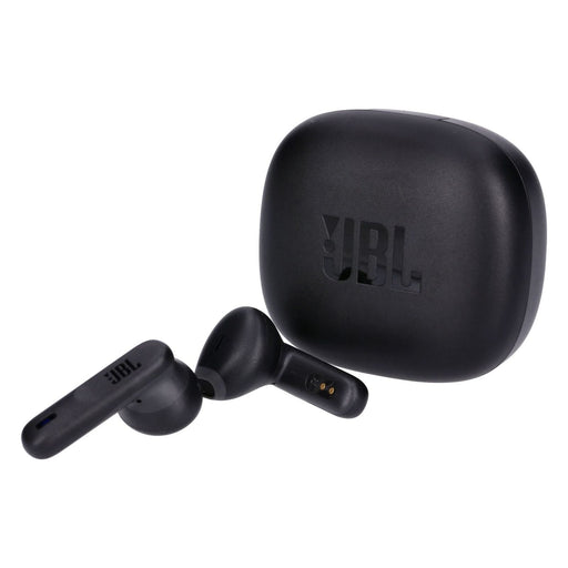 Produktbild wireless Kopfhörer - JBL Wave Flex In-Ear Kopfhörer in schwarz