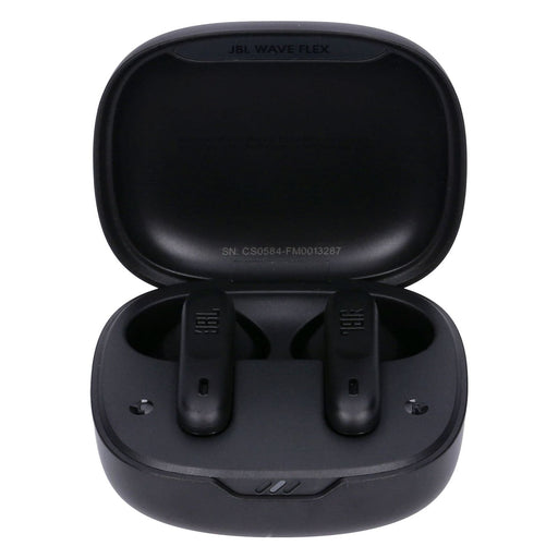 Produktbild wireless Kopfhörer - JBL Wave Flex In-Ear Kopfhörer in schwarz