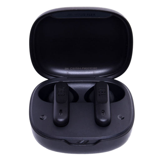 Produktbild wireless In-Ear-Kopfhörer - JBL Wave Flex In-Ear Kopfhörer in schwarz