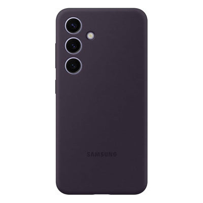 Silicone Case Dark Violet passend für Galaxy S24