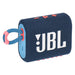 JBL GO 3 Bluetooth Box Lautsprecher blau/rot Wasserdicht, 5h Wiedergabezeit