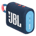 JBL GO 3 Bluetooth Box Lautsprecher blau/rot Wasserdicht, 5h Wiedergabezeit