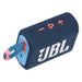 JBL GO 3 Bluetooth Box Lautsprecher blau/rot Wasserdicht, 5h Wiedergabezeit