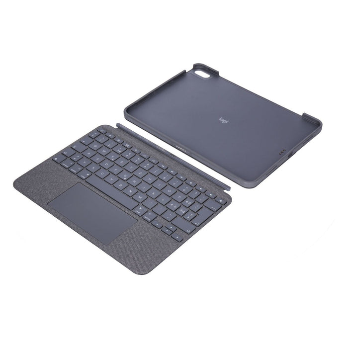 Logitech Combo Touch for iPad Air 4/5th Tastatur mit Case QWERTZ