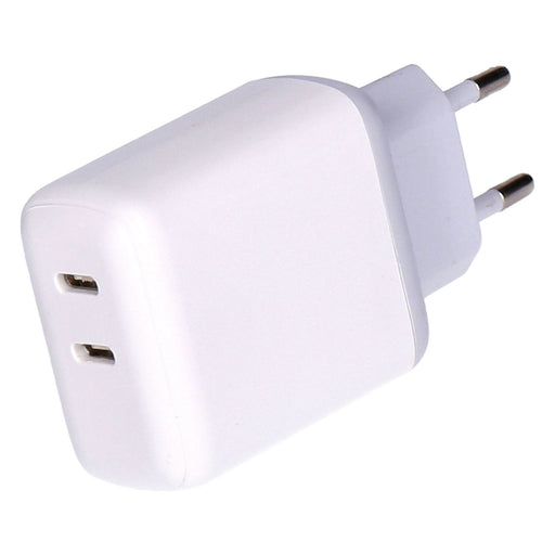 Produktbild USB-Ladegerät - SDL 40W Dual USB-C Ladegerät Type C Port weiß