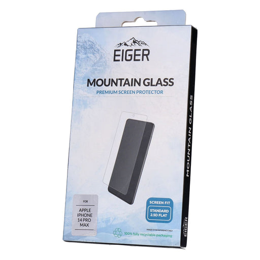 Produktbild Displayschutzglas - Eiger Mountain Glass Iphone 14 Pro Max Displayschutz Screen Fit 3D Edge