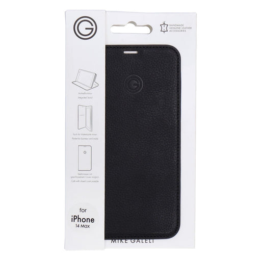 Produktbild Smartphone-Hülle - MiKE GALELi Book Case MARC in Schwarz für Apple iPhone 14 Plus