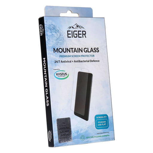 Produktbild Displayschutzglas - Eiger Mountain Glass Samsung Galaxy A33 Displayschutz Standart 2.5D Flat