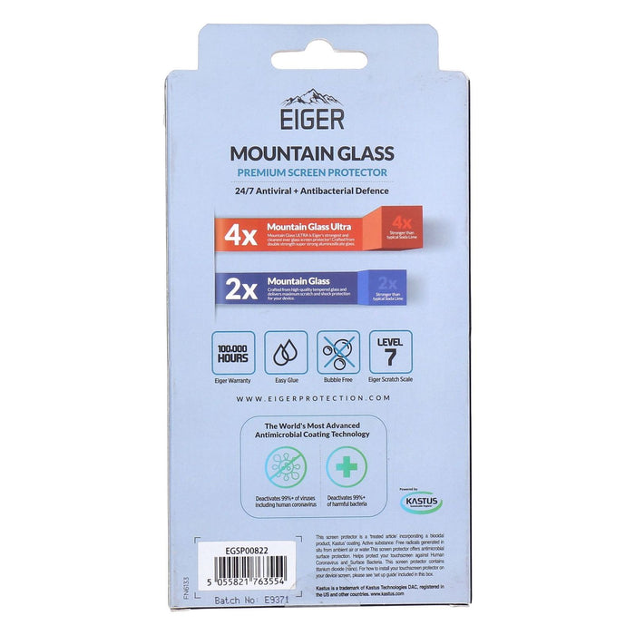 Eiger Mountain Glass Samsung Galaxy A33 Displayschutz Standart 2.5D Flat