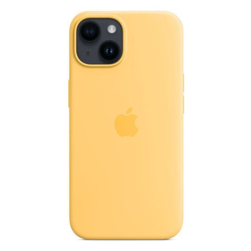 Produktbild Smartphone-Hülle - Apple iPhone 14 Pro Silikon Case Sunglow gelb mit Magsafe