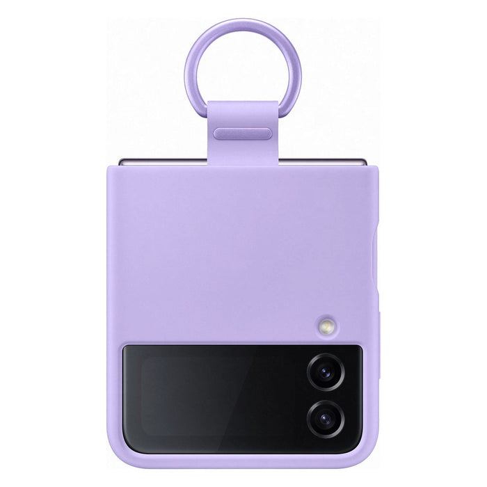 Samsung Silicone Cover with Ring (Galaxy Z Flip 4) Bora Purple