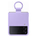 Samsung Silicone Cover with Ring (Galaxy Z Flip 4) Bora Purple