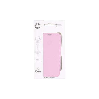 Mike Galeli Book Case Marc iPhone 14 Pro rose Leder