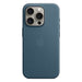 Apple iPhone 15 Pro Feingewebe Case Pazifik blau mit MagSafe